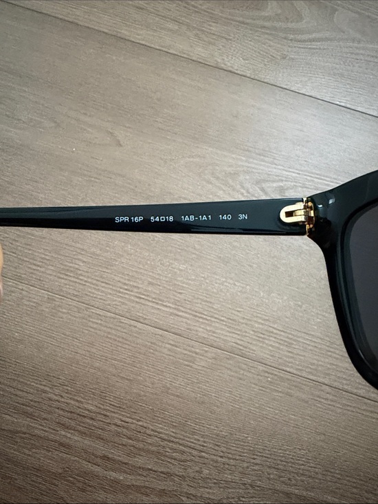 Prada Black Gloss Cat-Eye Sunglasses main image 4